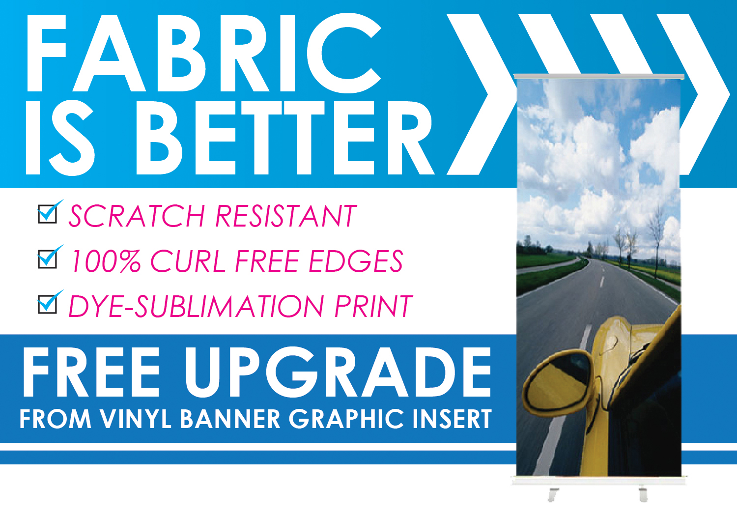 Standard Retractable 33"x81" 